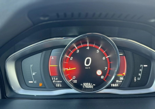 Volvo S60 cena 62000 przebieg: 177235, rok produkcji 2017 z Syców małe 407
